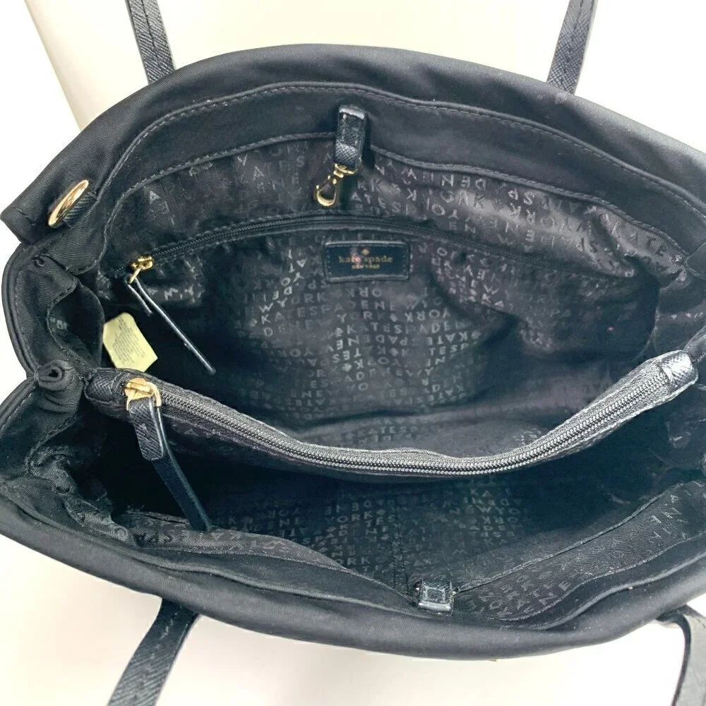 Kate Spade New York Small Loden Blake Avenue Crossbody Handbag Black WKRU3529
